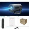 Android projector with 8K decoding - Portable home theater projector with WiFi connectivity and smart streaming features