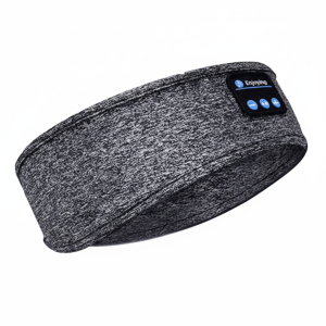 3D Bluetooth Sleep Mask Headphones – Wireless Music Headband for Side Sleepers, Total Blackout & All-Night Comfort