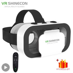 Shinecon 3D VR Glasses - Virtual Reality Headset for Smartphones - Immersive Gaming and Movies Experience