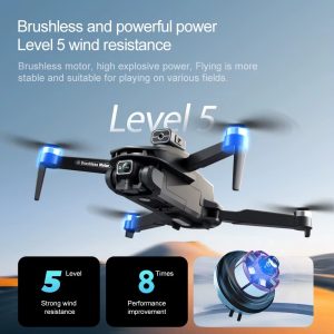 Mini Drone With 4K Camera – Foldable Quadcopter for Beginners & Pros, WiFi FPV, 360° Flip, Long Battery Life